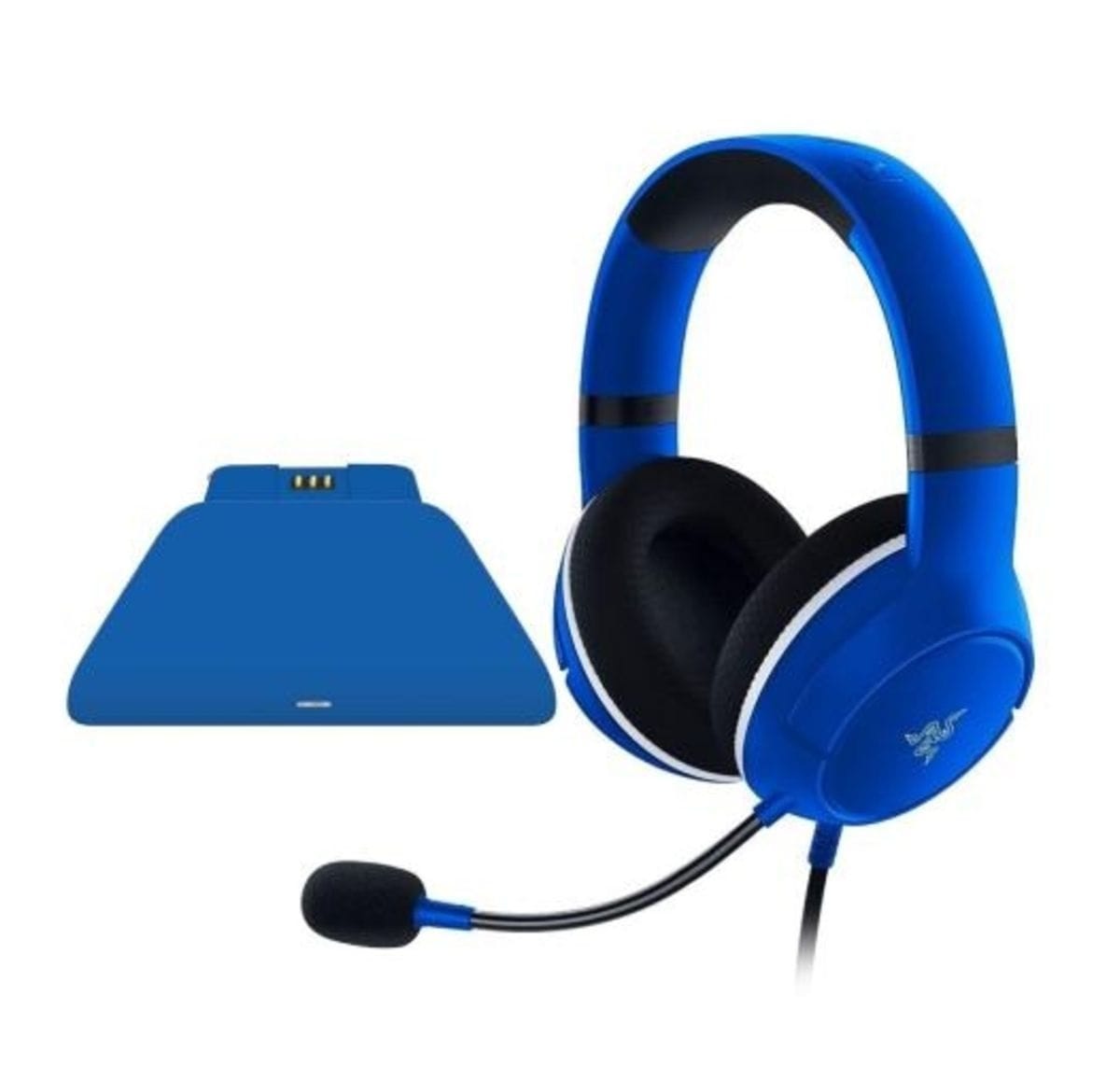 HEADSET RAZER KAIRA X XBOX BUNDLE CARGADOR CONTROL XBOX – AZUL