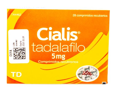 Cialis, 5mg, 28 comprimidos recubiertos