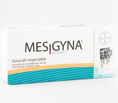 MESIGYNA 1 ML JERINGA PRELLENADA INYECTABLE