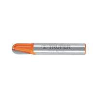 Cuchilla Router Media Caña 1/4" Truper