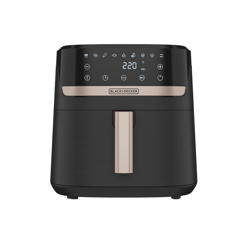 Freidora De Aire Black And Decker Purifry, 8 Litros, Color Negr
