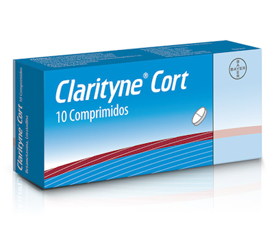 CLARITYNE CORT TABLETAS VÍA ORAL