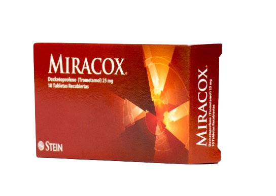 MIRACOX 25 MG TABLETAS VIA ORAL