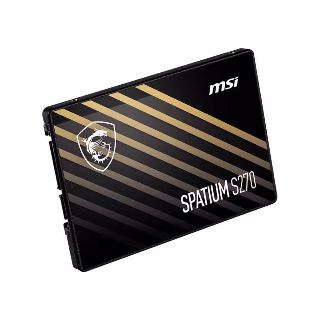 SSD MSI SPATIUM S270 – 2.5 – 480GB – 500/450 MB/s – OUTLET