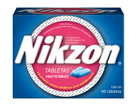 Nikzon para hemorroides- 40 tabletas