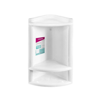 Organizador Esquinero Plastico Blanco 25 X 40 cm Primafer