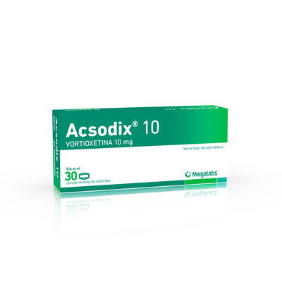 Acsodix, 10mg, 30 comprimidos recubiertos