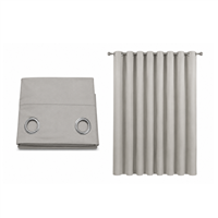 Cortina Blackout Gris Claro