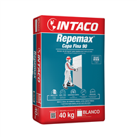 Mortero Repemax Blanco Repello Fino 40 Kg Intaco