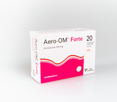AERO OM FORTE 125 MG TABLETAS VIA ORAL