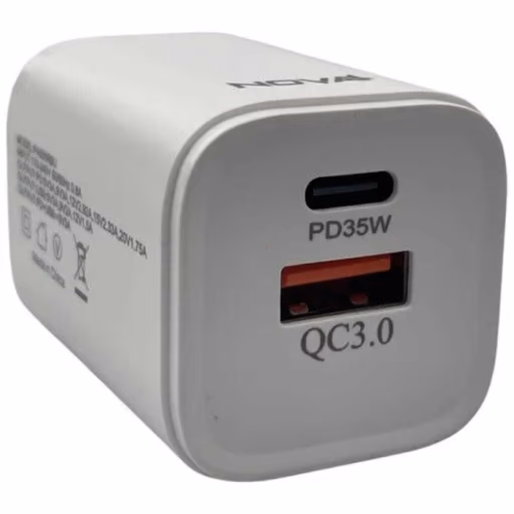 CARGADOR DE PARED NOVA – USB-C – USB 35W