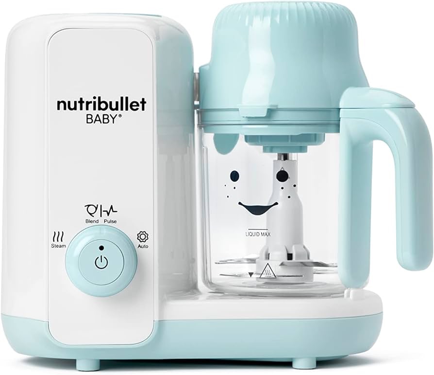 Nutribullet Baby – Vaporizador y Licuadora, procesador de alimentos para bebés