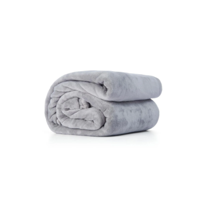 COBIJA KING 228X275 SILVER POLIESTER HAUS