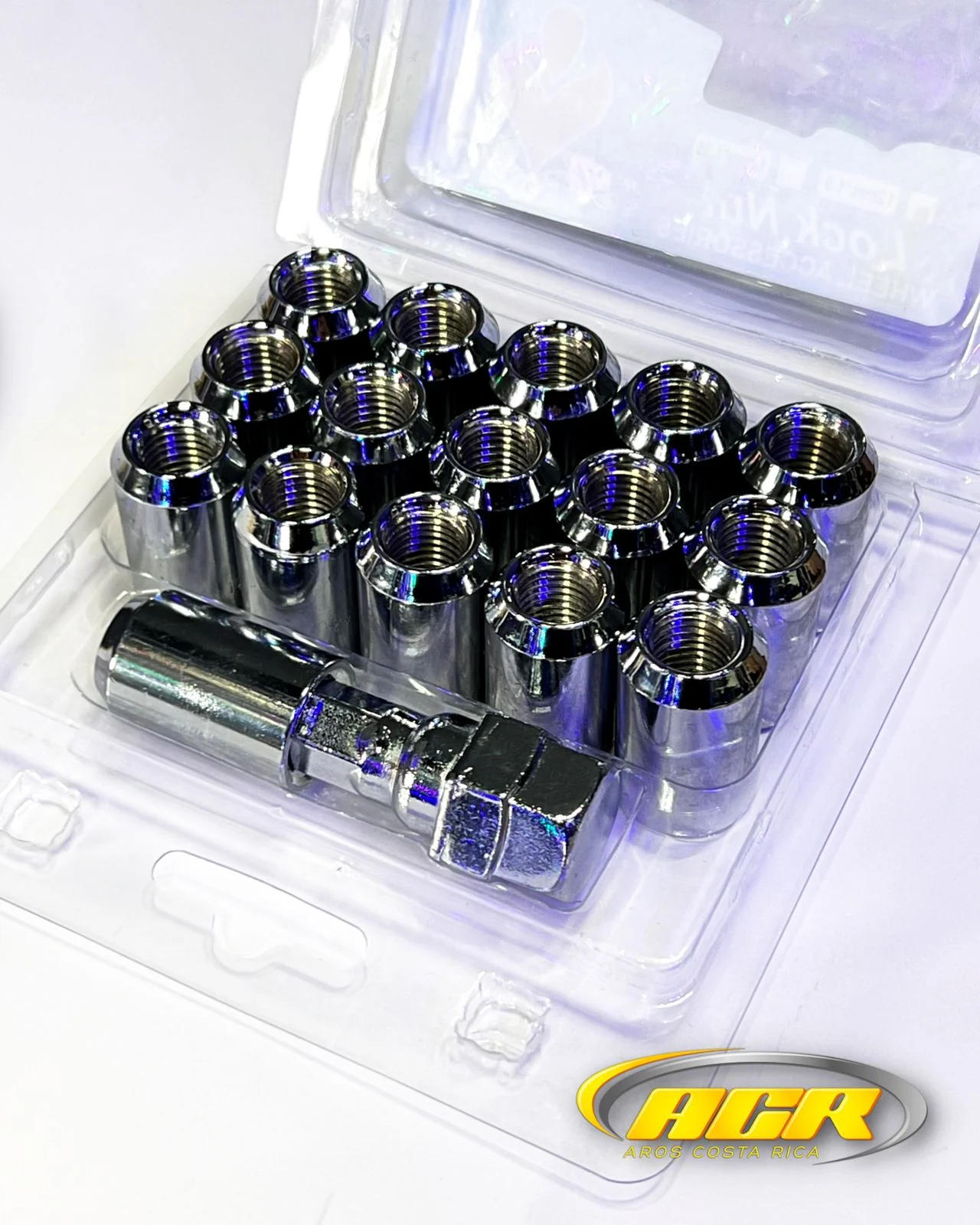 PT-09 TUERCAS ALLEN MEDIDA 12X1.5MM COLOR CHROME