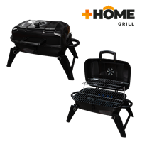 Parrilla Carbon Portatil Negra + Home Grills