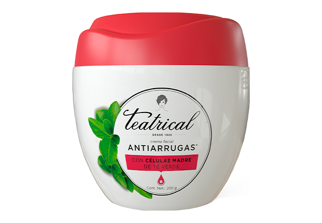 Teatrical Crema facial antiarrugas con células madre 200 g