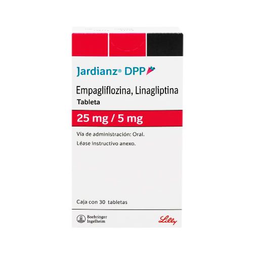 JARDIANZ DPP 25MG/5MG X30 TABLETAS