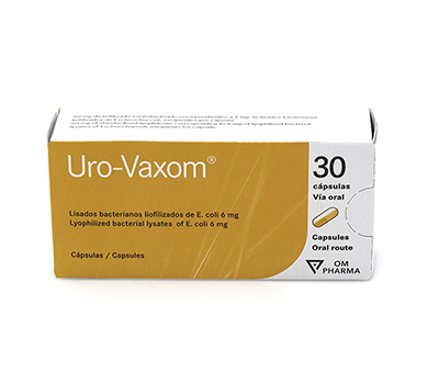 URO VAXOM CÁPSULAS VÍA ORAL