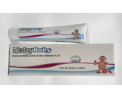 Crema para pañal, Naby Baby, 100 g