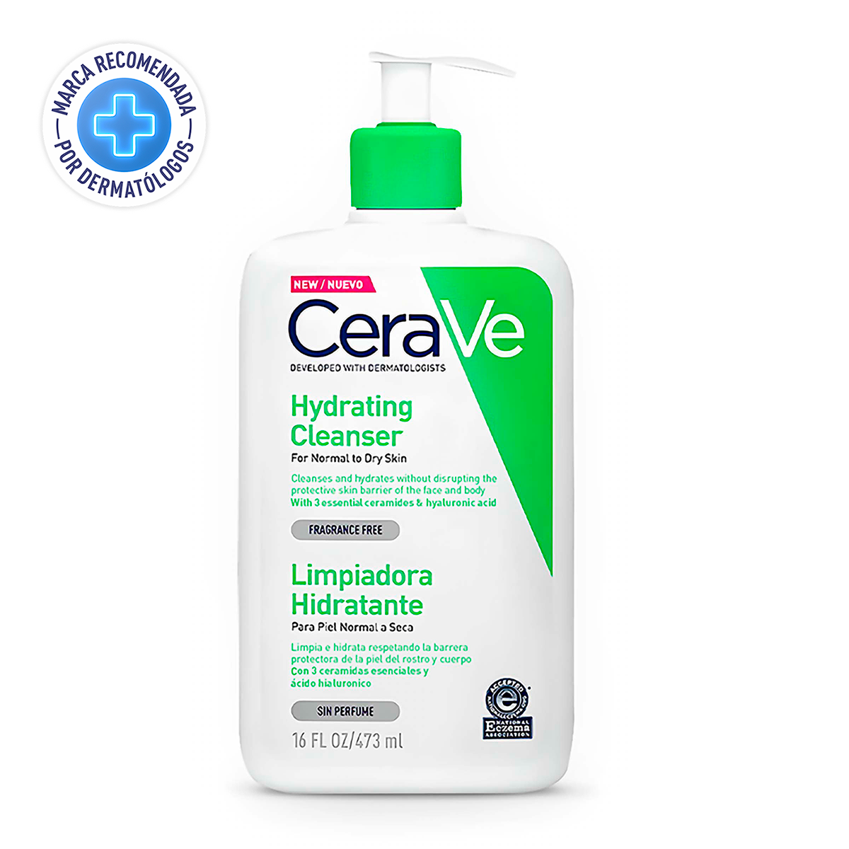 Cerave Limpiadora Crema a Espuma para todo tipo de piel 236 ml