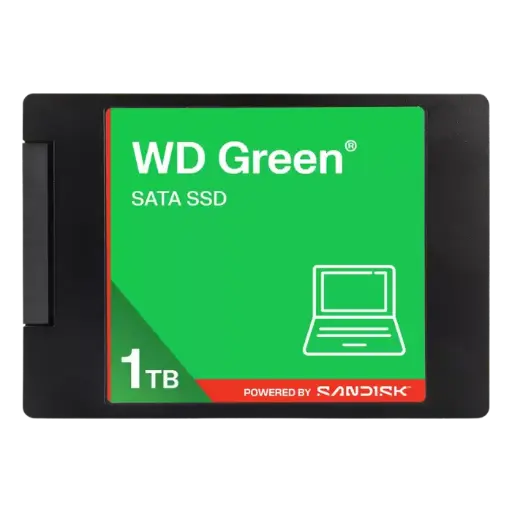 Disco Duro Interno Western Digital WD Green SSD - Internal hard drive - 1 TB - 2.5 - Solid state drive WDS100T5G0A