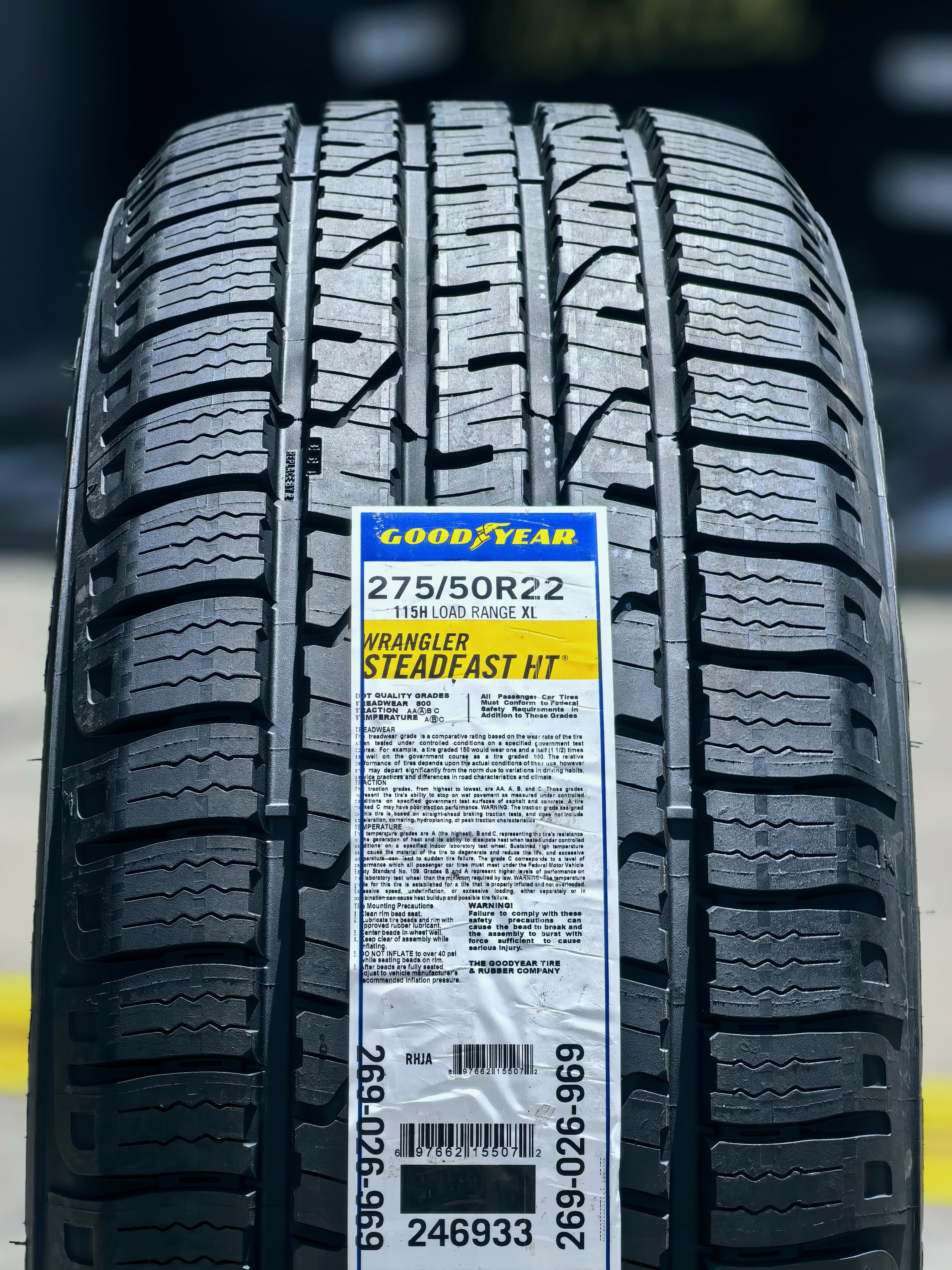 275/50R22 Goodyear Wrangler Steadfast