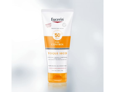 Eucerin protector solar OIL CONTROL gel-crema corporal toque seco 200 ml