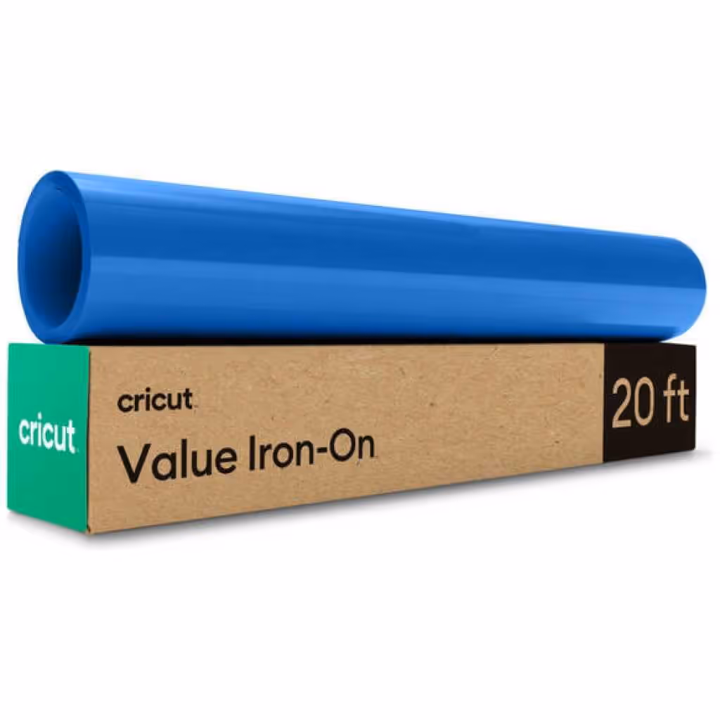 Vinil textil Cricut Value Iron-On azul 12” x 20 ft