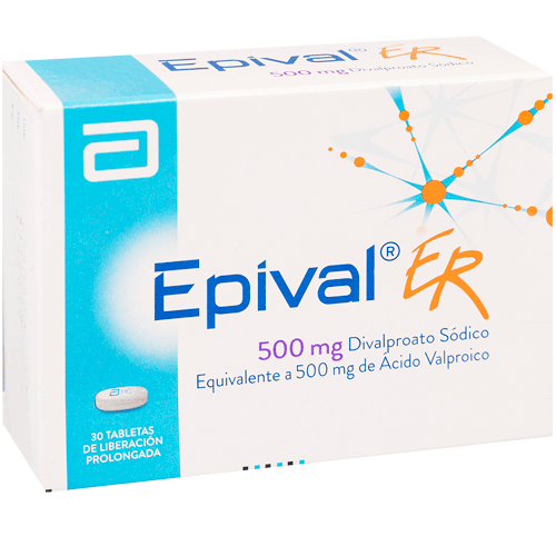 EPIVAL ER TABLETAS 500 MG