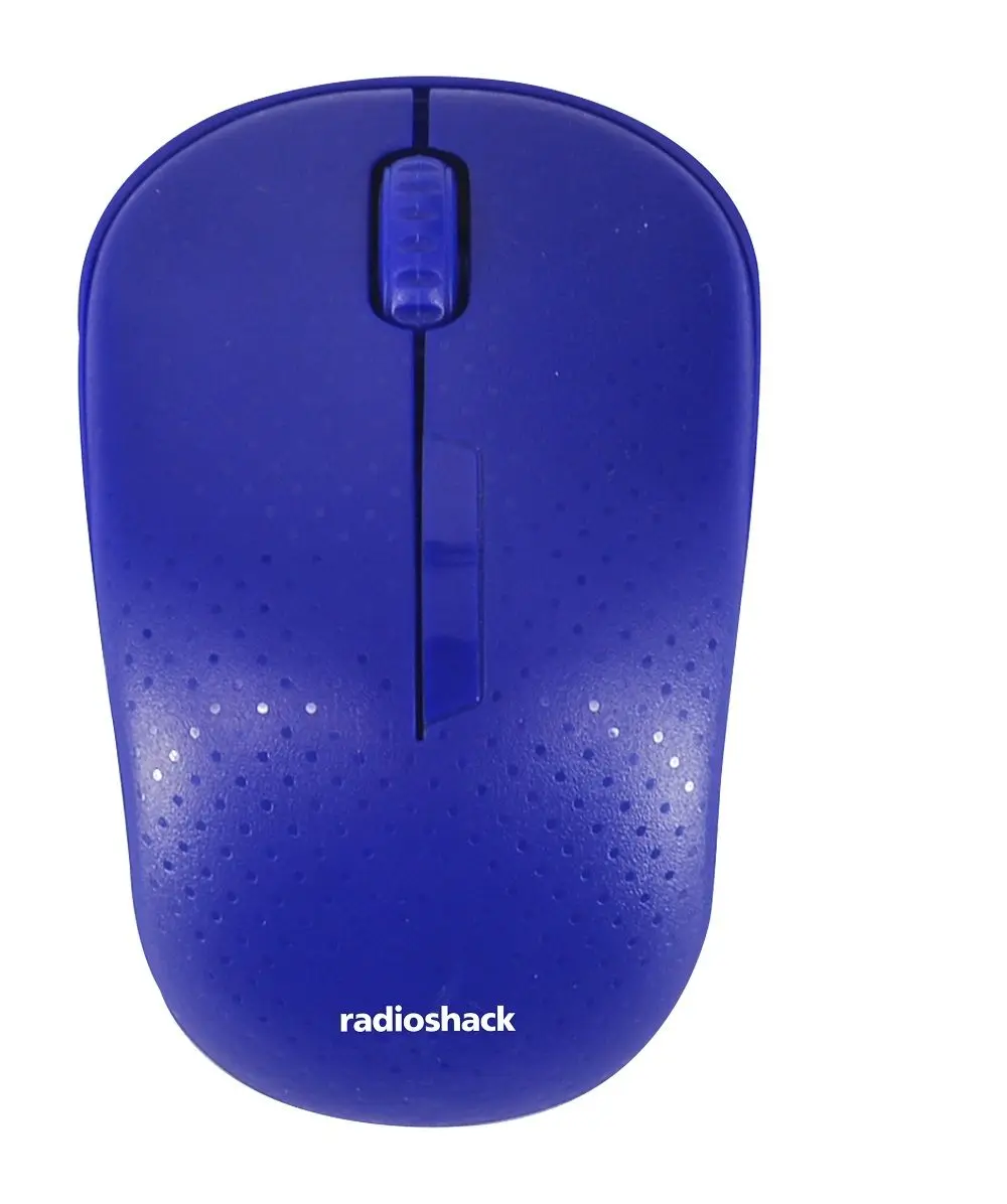 Mouse inalámbrico Radioshack 2604756 1000 dpi Azul