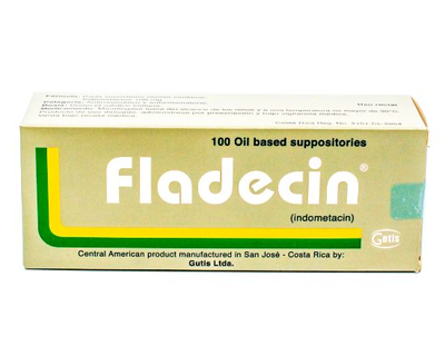 Fladecin 1 supositorio