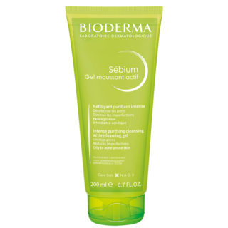 Bioderma, Sebium Gel Moussant ACTIF, 200 ml