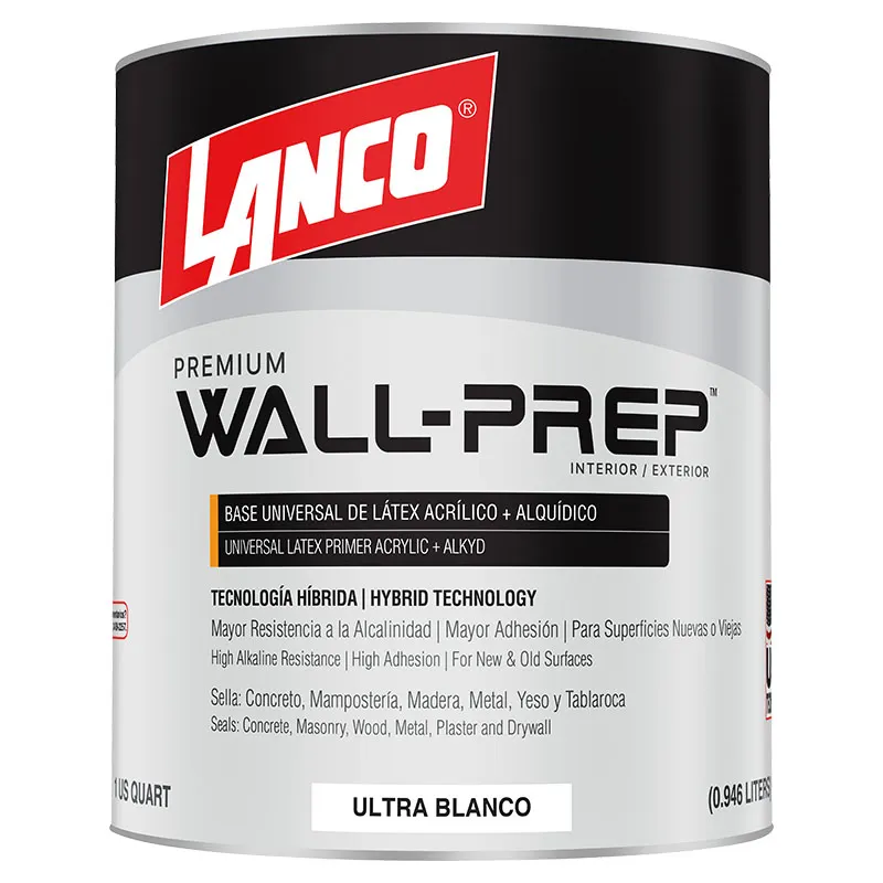 Sellador de paredes Wall-Prep 1/4 gal Lanco