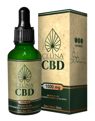 CBD, Celina, Aislado, 1000 mg, 30 ml