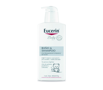 EUCERIN BEBÉ SHAMPOO Y BAÑO 400 ML