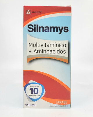 Silnamys Adiuvo, multivitamínico+aminoácidos, jarabe 110 ml
