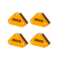 Escuadra Magnetica en Angulo 4 piezas Ingco