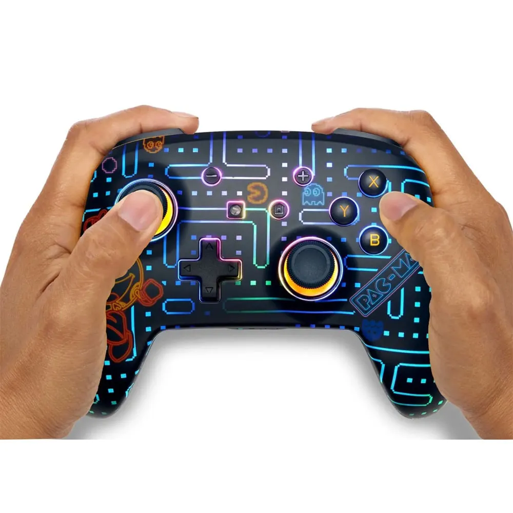 Control Lumectra Wireless Pac-Man Neon Arcade para Nintendo Switch