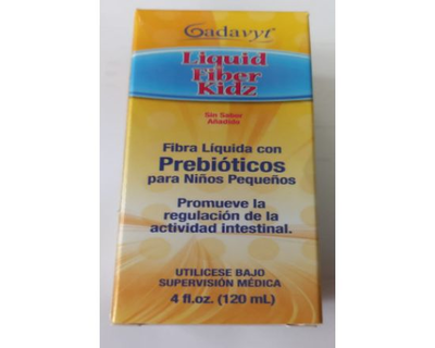 Gadavyt, Fibra Liquida Kids, 120 ml