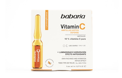 Babaria, ampollas de Vitamina C