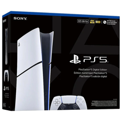 Consola Playstation 5 Slim Formato Digital Color Blanco 825GB
