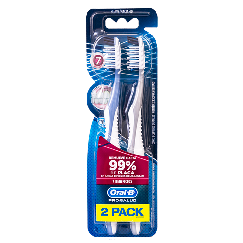 ORAL-B CEPILLO DENTAL PROSALUD 7 BENEFICIOS 2X1