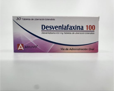 Desvenlafaxina XR Adiuvo, 100 mg, 30 tabletas