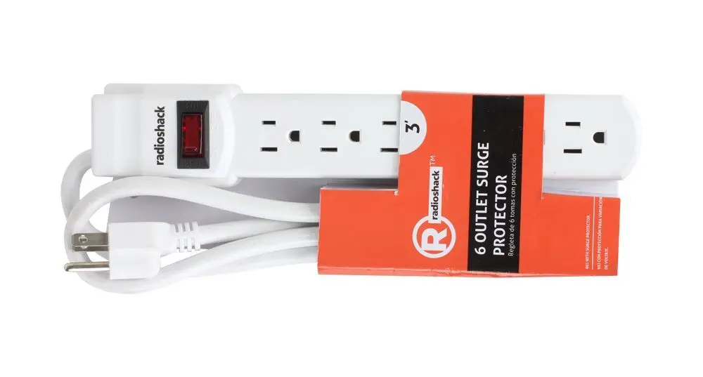 Regleta RadioShack 6100814 6 tomas 3 cm