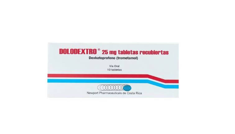 DOLODEXTRO TABLETAS 25MG X10