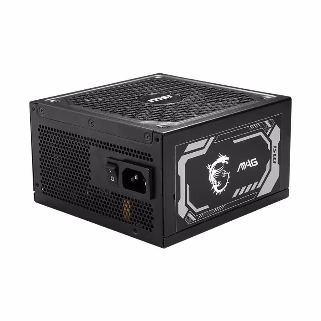 FUENTE DE PODER MSI MAG A1250GL PCIE5 – 1250 WATTS – 80 PLUS GOLD – MODULAR