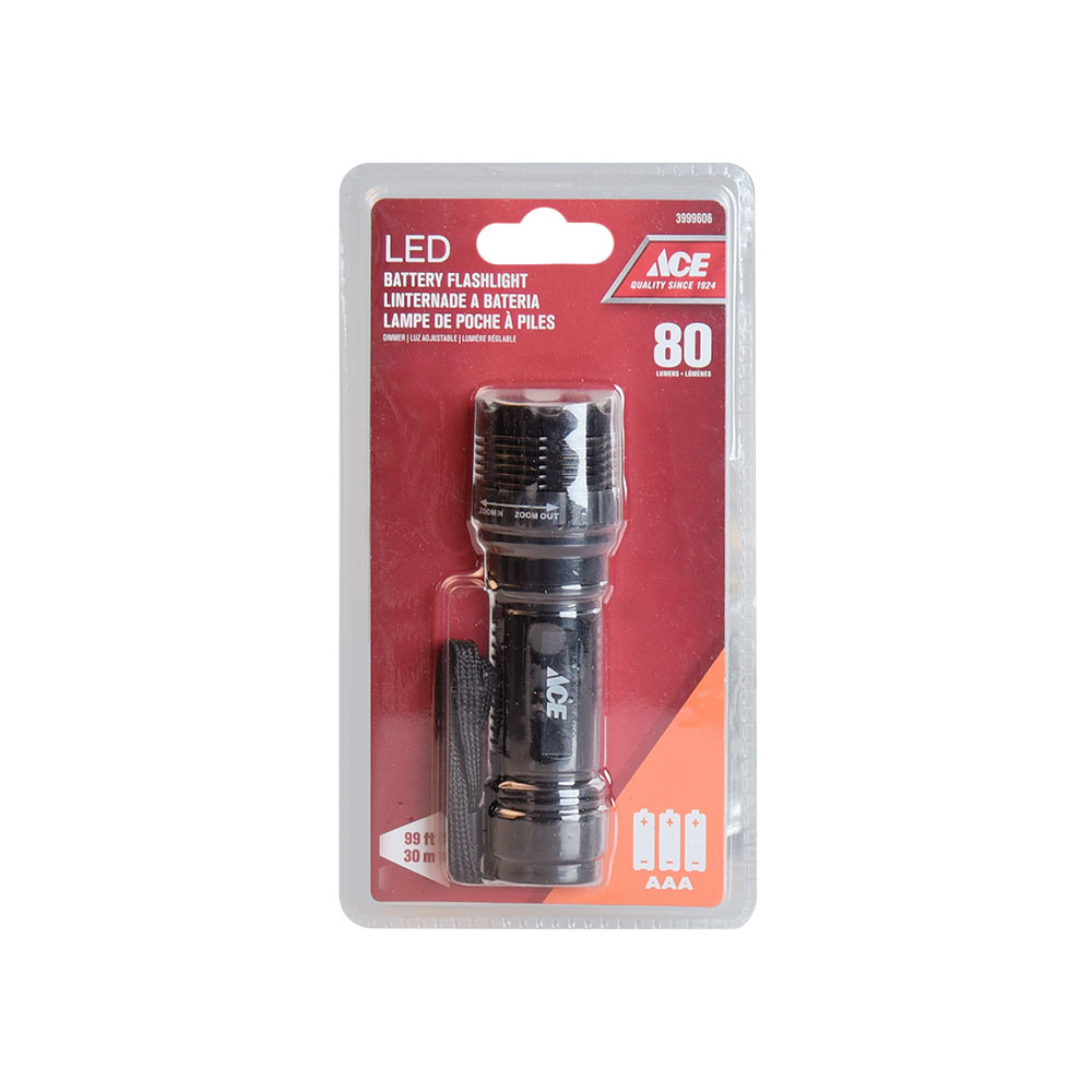 Linterna led 1w 80lm 3aaa
