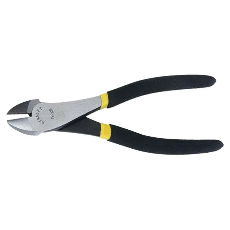 Alicate corte diagonal 5" mango plástico Stanley