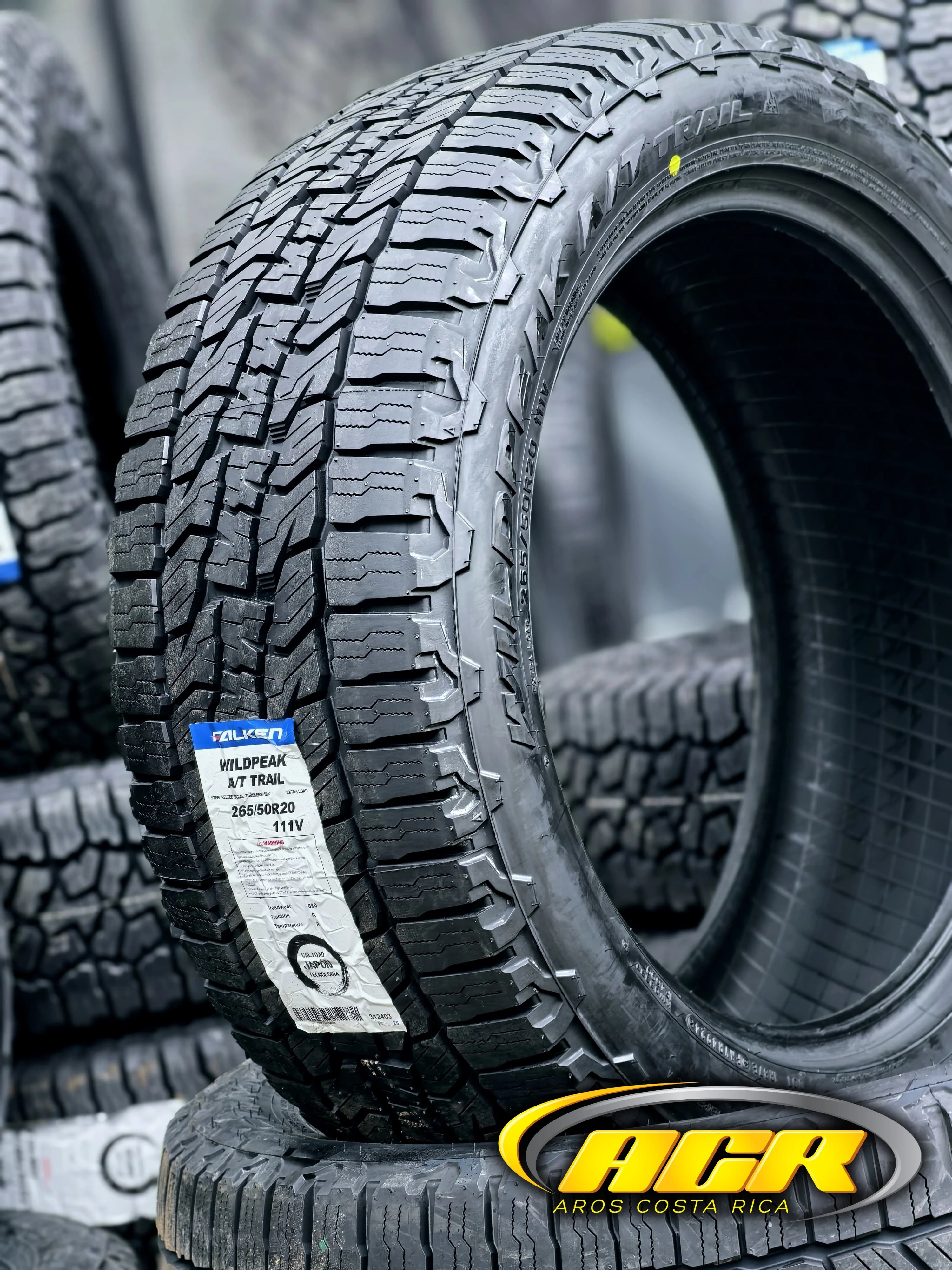 265/50R20 Falken Wildpeak AT Trail