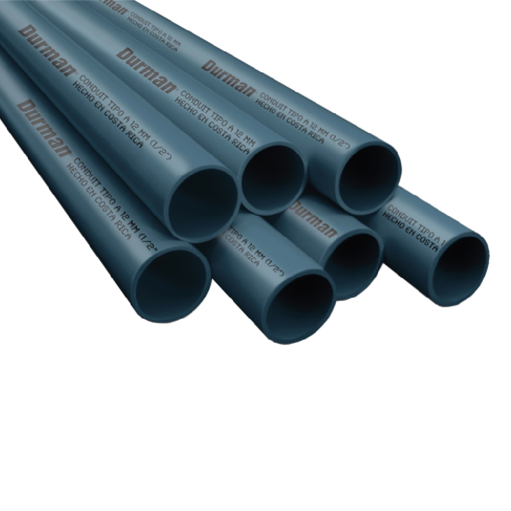 Tubo conduit pvc tipo a 1 1-2 pulg x 3 mts